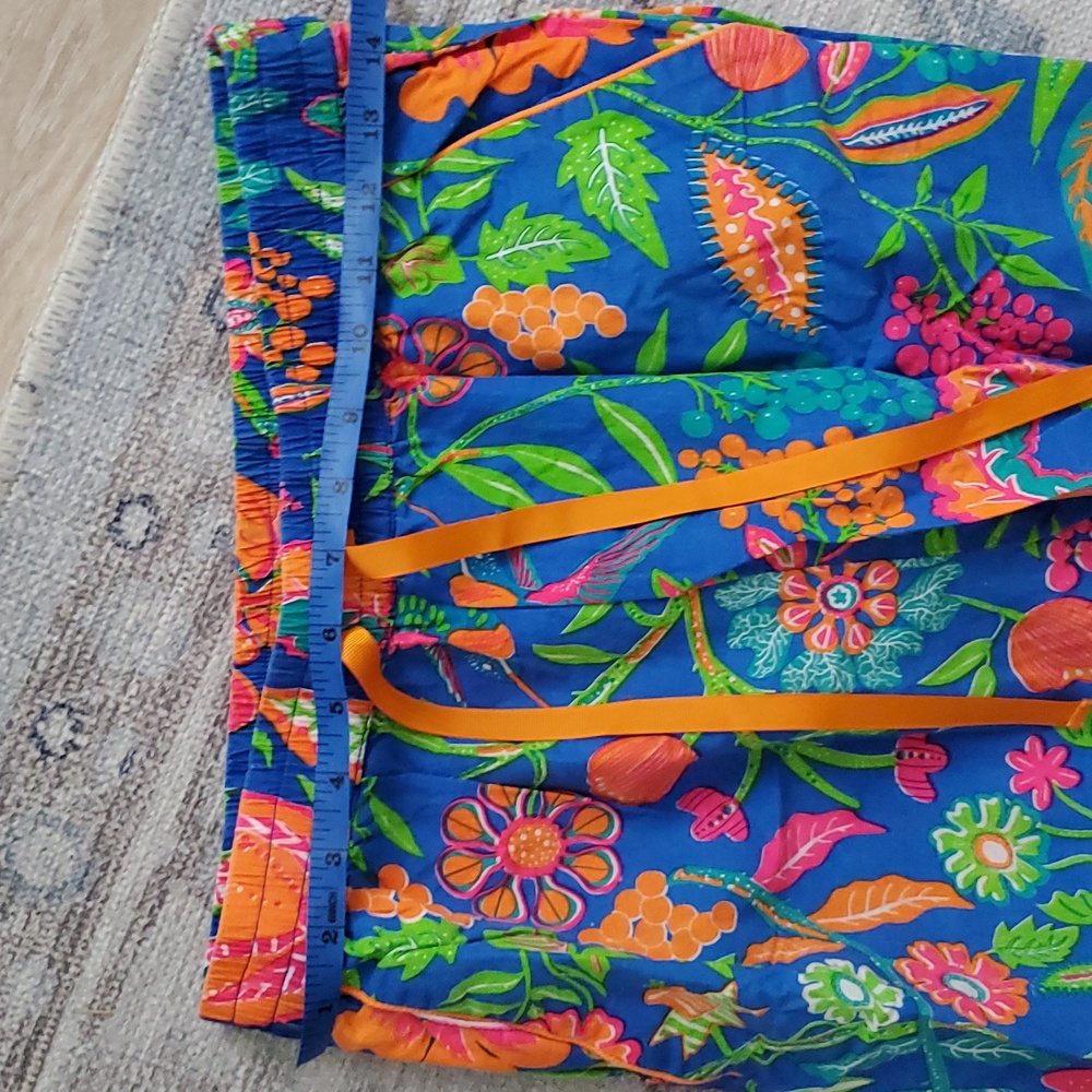 Gretchen Scott Designs Tropical Vibrant 2-piece Lounge Pajama Set SzM - Picture 8 of 12